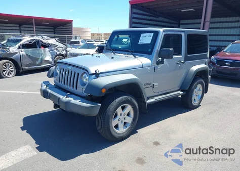 2015 Jeep Wrangler Sport из США, поврежденный, VIN 1C4AJWAG2FL550503